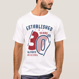 Camiseta Criado Há 30 Anos