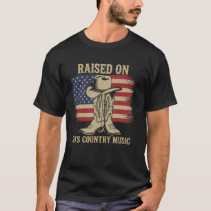 Camiseta Criado Na Música Country dos Anos 90