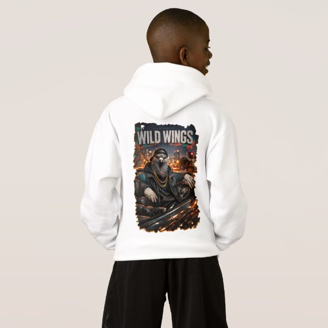 Camiseta Criado no campo, estilo urbano -  (Parte Traseira Completa)