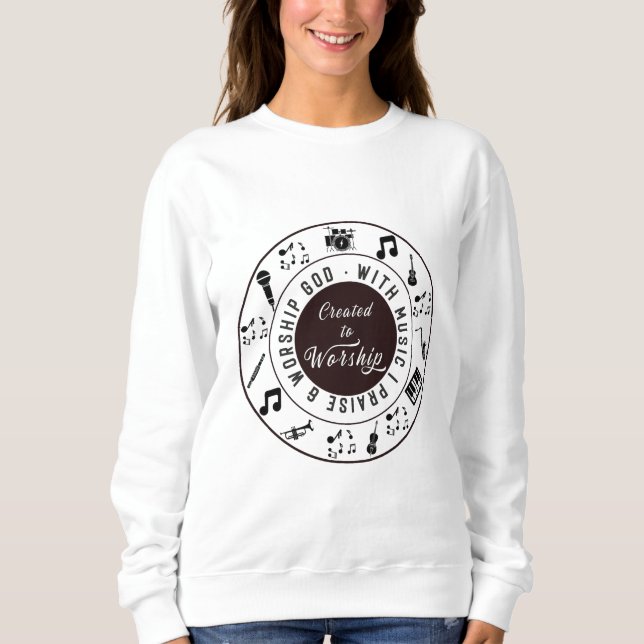 Camiseta Criado para Adorar (Frente)
