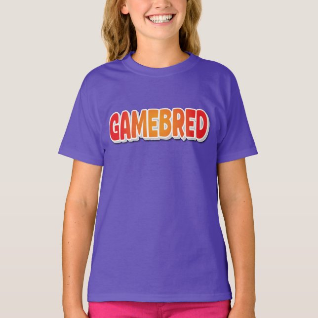 Camiseta Criado para jogos (Frente)