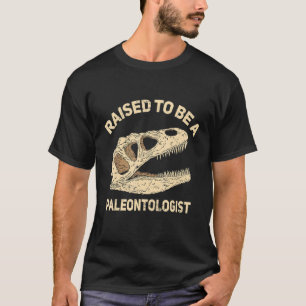 Camiseta Criado Para Ser Um Futuro Paleontólogo