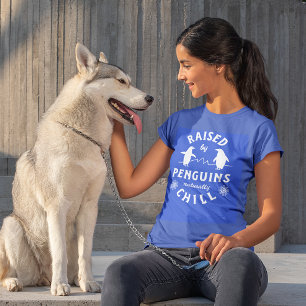 Camiseta Criado por Pinguins Cute Animal Lover