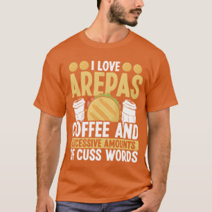 Camiseta Criador de Arepas de Comida Colombiana Amante de A