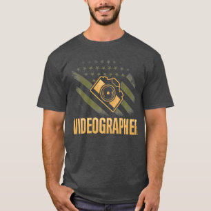Camiseta Criador de Arquivos de Videografia de Conhecimento