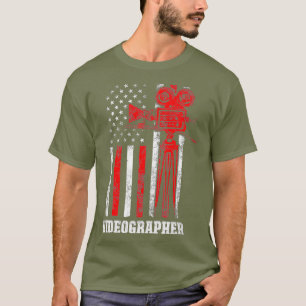 Camiseta Criador de Arquivos de Videografia Inspiradora do