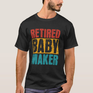 Camiseta Criador de Bebês aposentado Vasectomia Cirurgia de