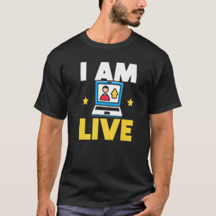 Camiseta Criador de Conteúdo Influenciador de Mídia Social 