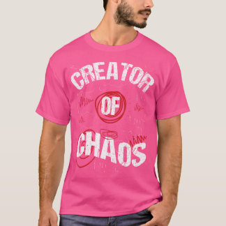 Camiseta Criador De Coordenadores De Caos Ocupado Pai Ou Mã