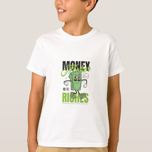 Camiseta Criador de Moeda Mascot (Frente)