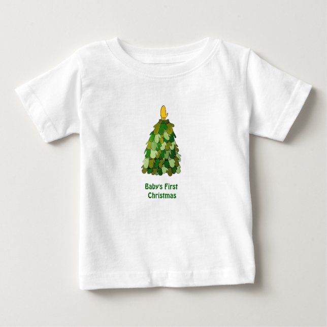 Camiseta Criador de Natal do Bebê (Frente)