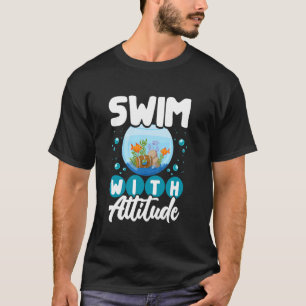 Camiseta Criador de Peixes de Aquário Tanque Marinho