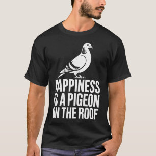 Camiseta Criador de Pombos Ave Voadora Pombo Animal