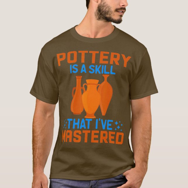 Camiseta Criador De Potências Engraçado T's Potters Men and (Frente)