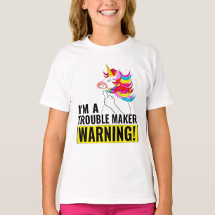 Camiseta Criador de Problemas do FUNNY UNICORN