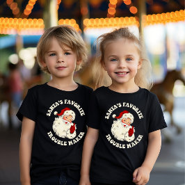 Camiseta Criador de Problemas Favoritos de Papais noeis Vin