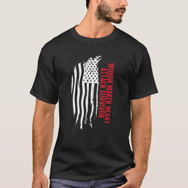 Camiseta Criador de Viúvas Inspirado no Transplante Cardíac (Frente)