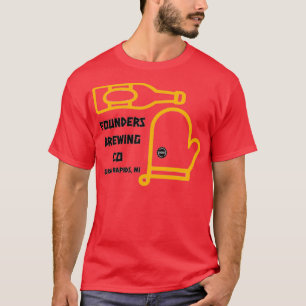 Camiseta Criadores de cervejeiros do Michigan reproduzindo