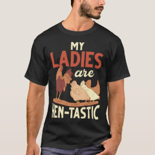 Camiseta Criadores de frango e agricultores criam frangos h