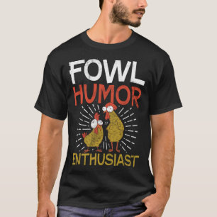 Camiseta Criadores de frango e agricultores criam frangos h