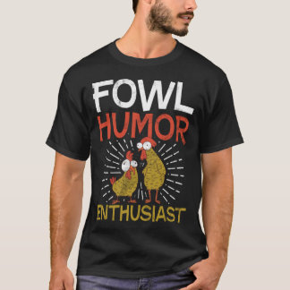 Camiseta Criadores de frango e agricultores criam frangos h
