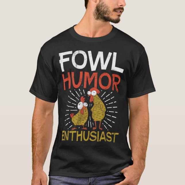 Camiseta Criadores de frango e agricultores criam frangos h (Frente)