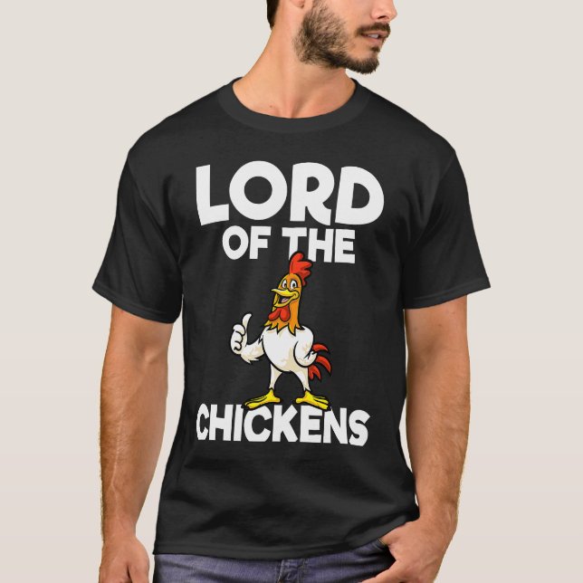 Camiseta Criadores de frango Senhor das Galinhas verso (Frente)