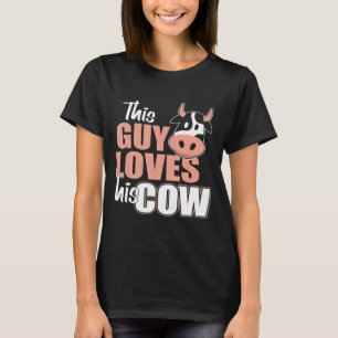 Camiseta Criadores De Vaca Que Cultivam Vacas Rapazes