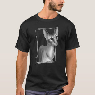 Camiseta Criadores Exóticos De Gato De Costela Orientais