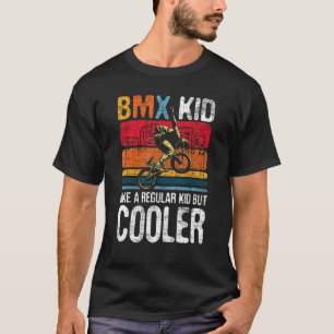 Camiseta Criança BMX Como Uma Criança Normal - Ciclo De Bic