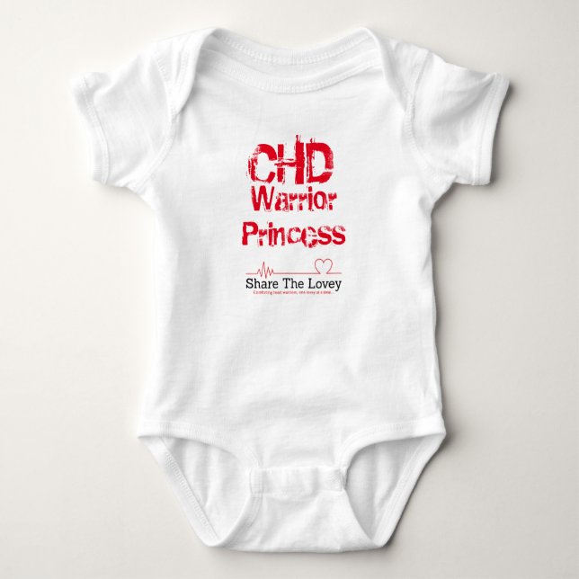 Camiseta Criança CHD Warrior Princess (Frente)