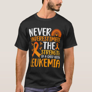 Camiseta Criança com leucemia guerreira conscientização sob