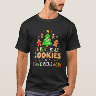 Camiseta Criança Cookie Natal Engraçado Família Pajamas Gin