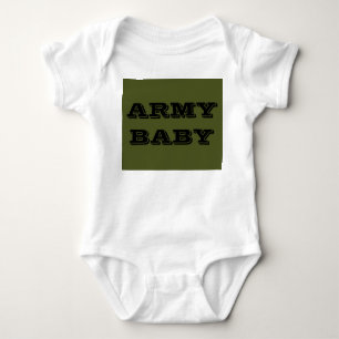 Camiseta Criança Creeper Army Baby