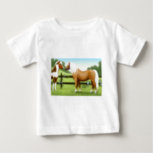 Camiseta Criança de Amigos Cavalos
