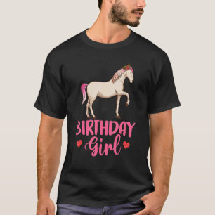 Camiseta Criança de Aniversário Cavalo Esporte Festa Famíli