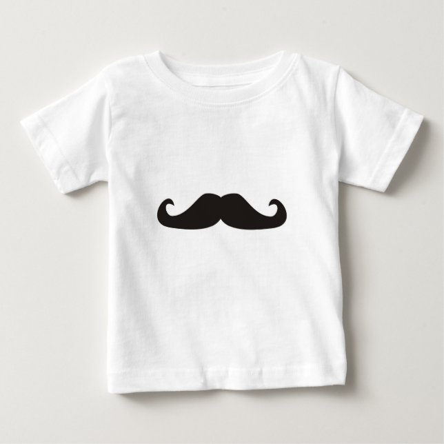 Camiseta Criança de bigodes retrorreflectores (Frente)