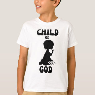 Camiseta Criança de Deus, Bíblia, Menino