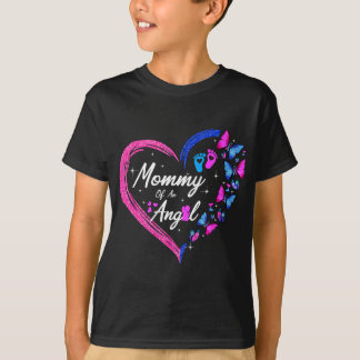 Camiseta Criança De Gravidez Mamãe De Perda De Anjo