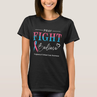 Camiseta Criança de Gravidez Perda de Consciência Mês Reza