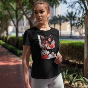 Camiseta Criança de Máquina de Crelha Japonesa