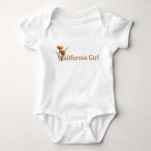 Camiseta Criança de Poppies da California Girl
