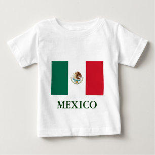 Camiseta Criança de Sinalizador do México