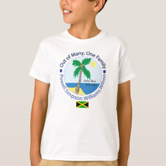 Camiseta Criança de uma família