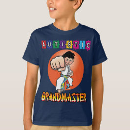 Camiseta Criança do Grande Mestre Autista