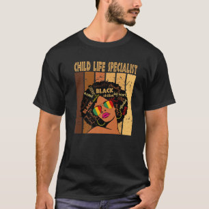 Camiseta Criança Especialista Afro-Africano Preto Sua