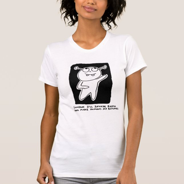Camiseta Criança estrangeira (Frente)