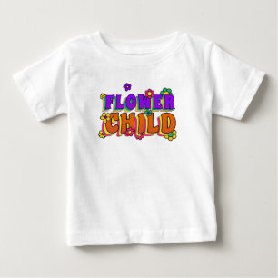 Camiseta Criança Flor Flores Coloridas