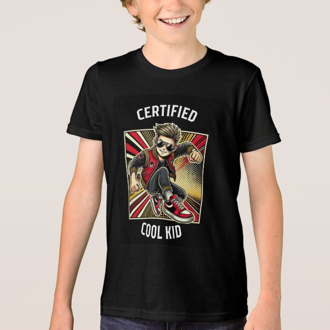 Camiseta Criança Legal certificada (Frente)