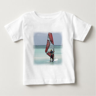 Camiseta Criança Longa do Horizonte de Navegação